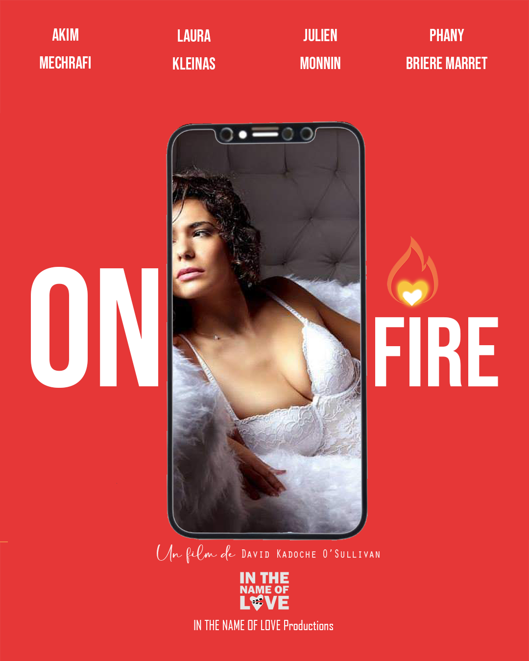 Affiche du court métrage On Fire